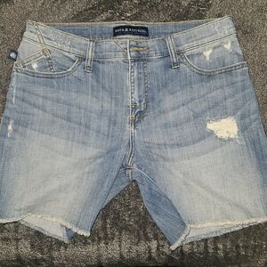 Rock & Republic Distressed Denim Shorts